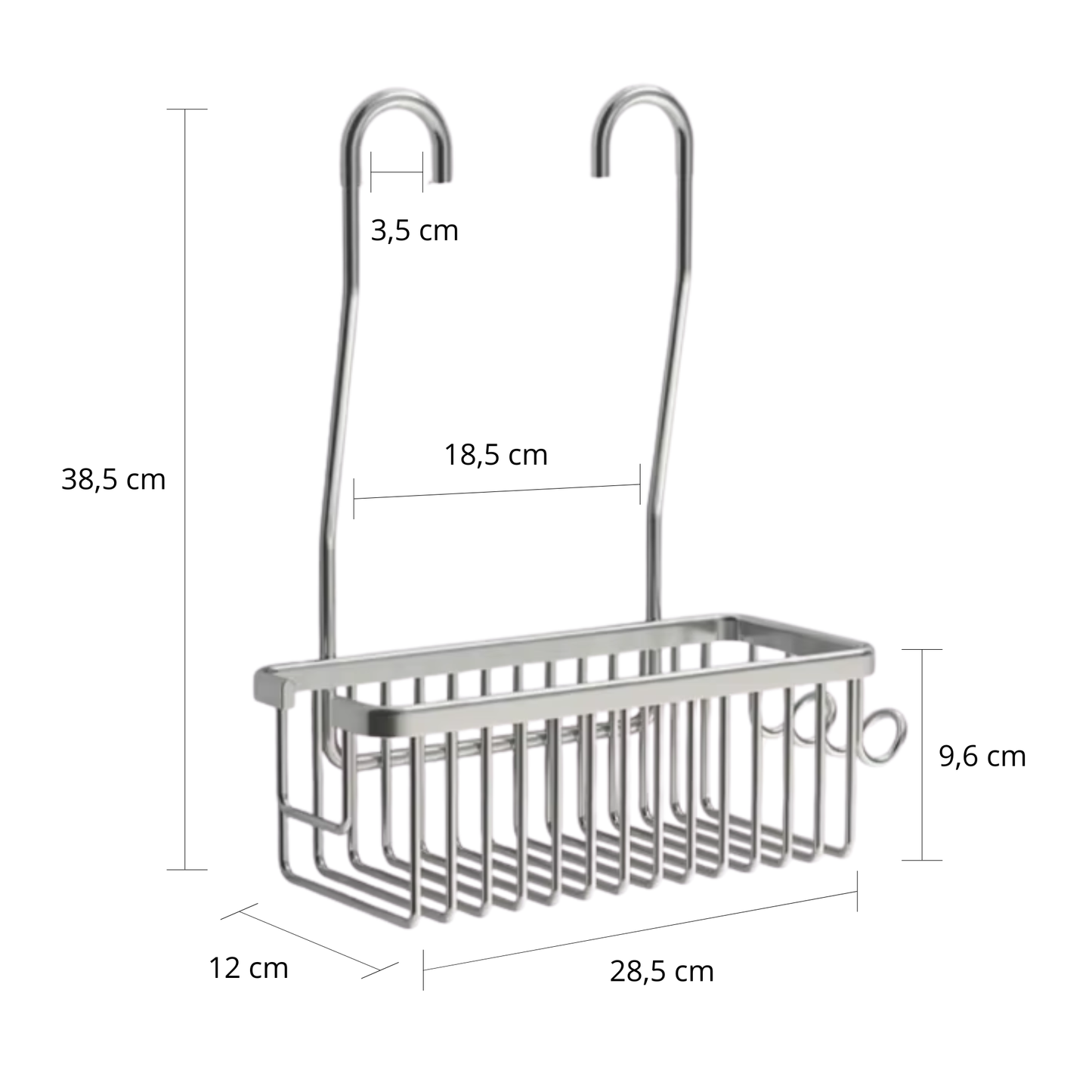 Panier de Douche Suspendu