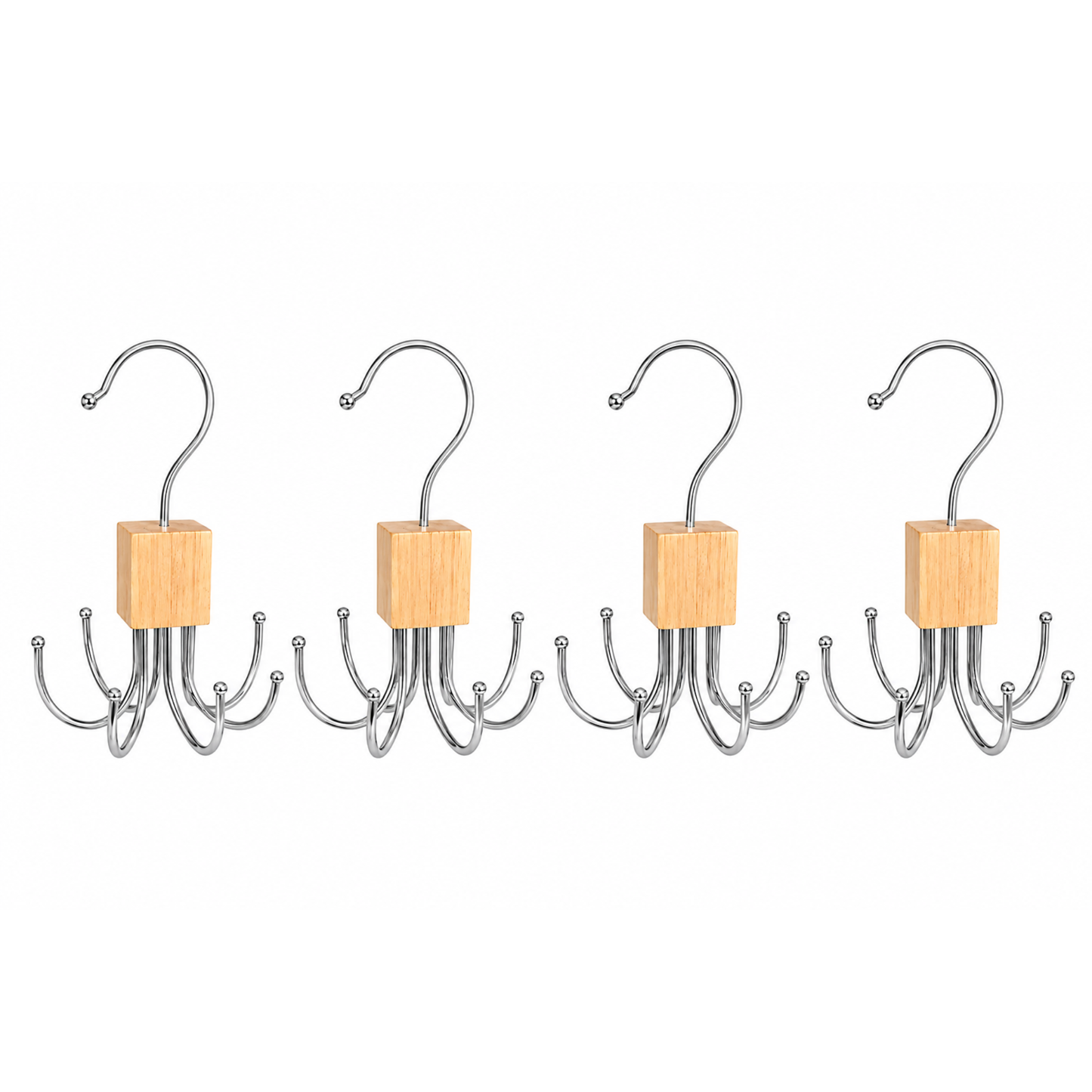 Crochet rotatif multifonction pour ceintures et accessoires