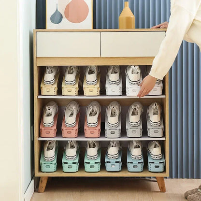 Organisateur de chaussures réglable – Gain de place