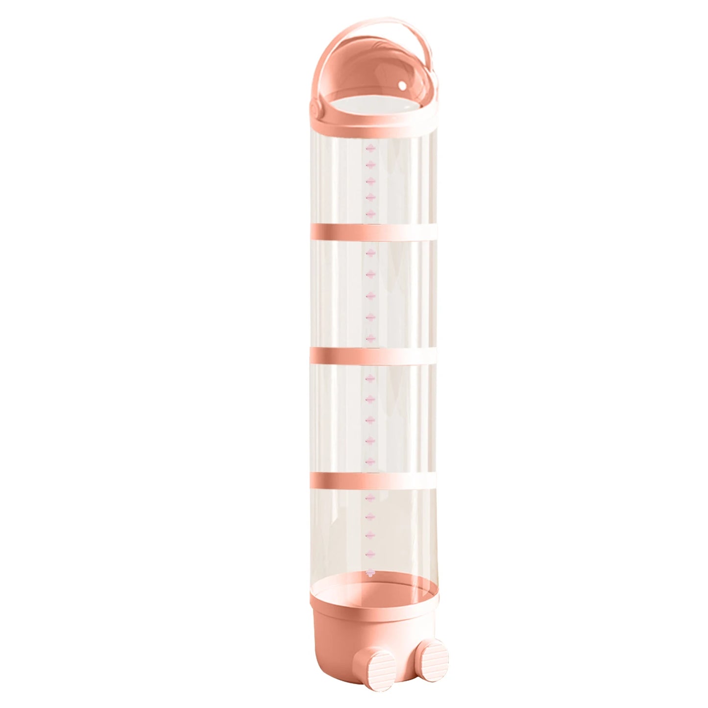 Tube de rangement transparent pour peluches