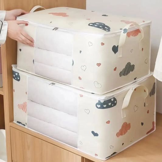 Sac de rangement pour couettes, jouets et vêtements