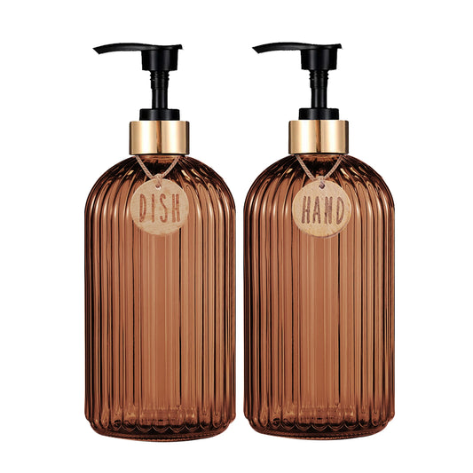 Duo de distributeurs élégants 500 ml