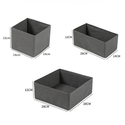 Boîtes de rangement modulables pour tiroirs et placards