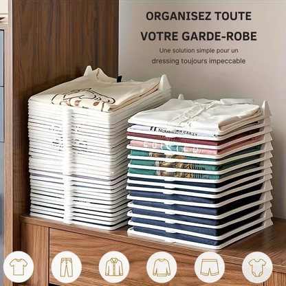 Organisateur de vêtements empilable
