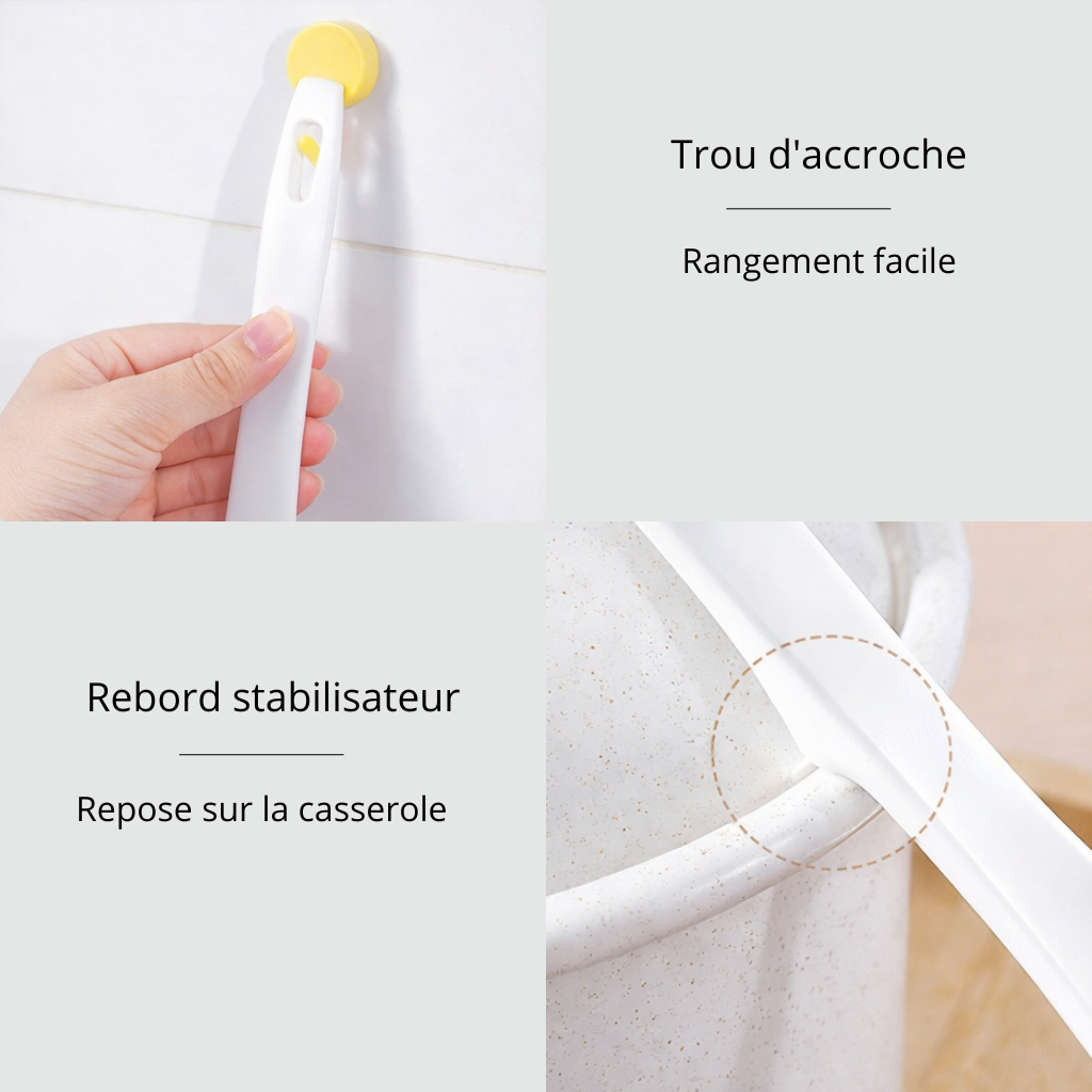 Cuillère Passoire Égouttoir en Silicone